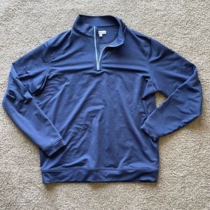 Men’s Blue Peter Millar Perth 1/4 Zip size Large